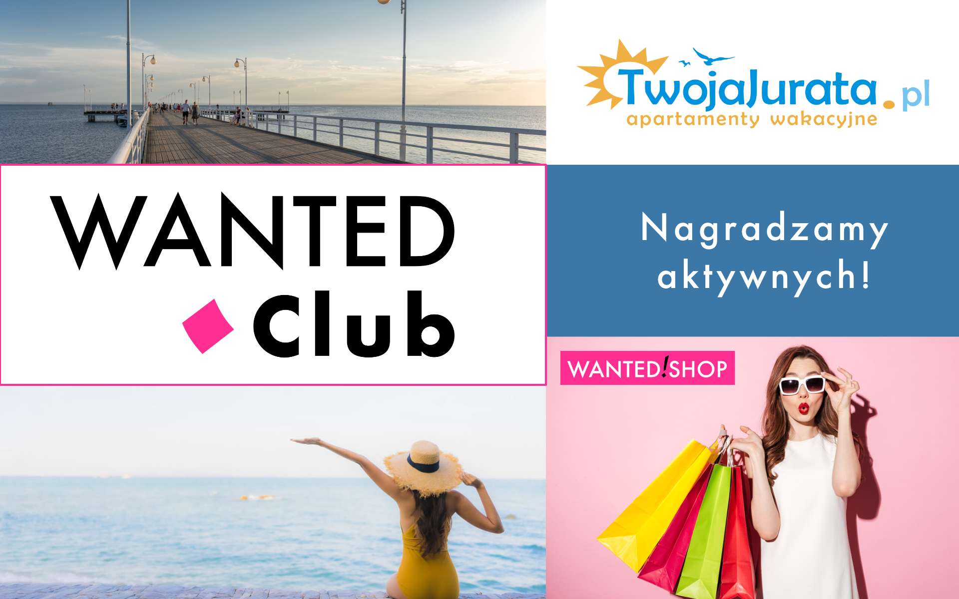 Подробнее о статье Wakacje za punkty czyli Wanted.Club – nowy program lojalnościowy.