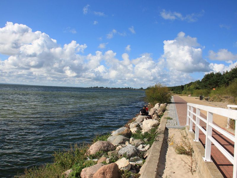 Promenade-Jurata-Bucht
